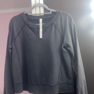 LULULEMON CREW NECK DARK GREY